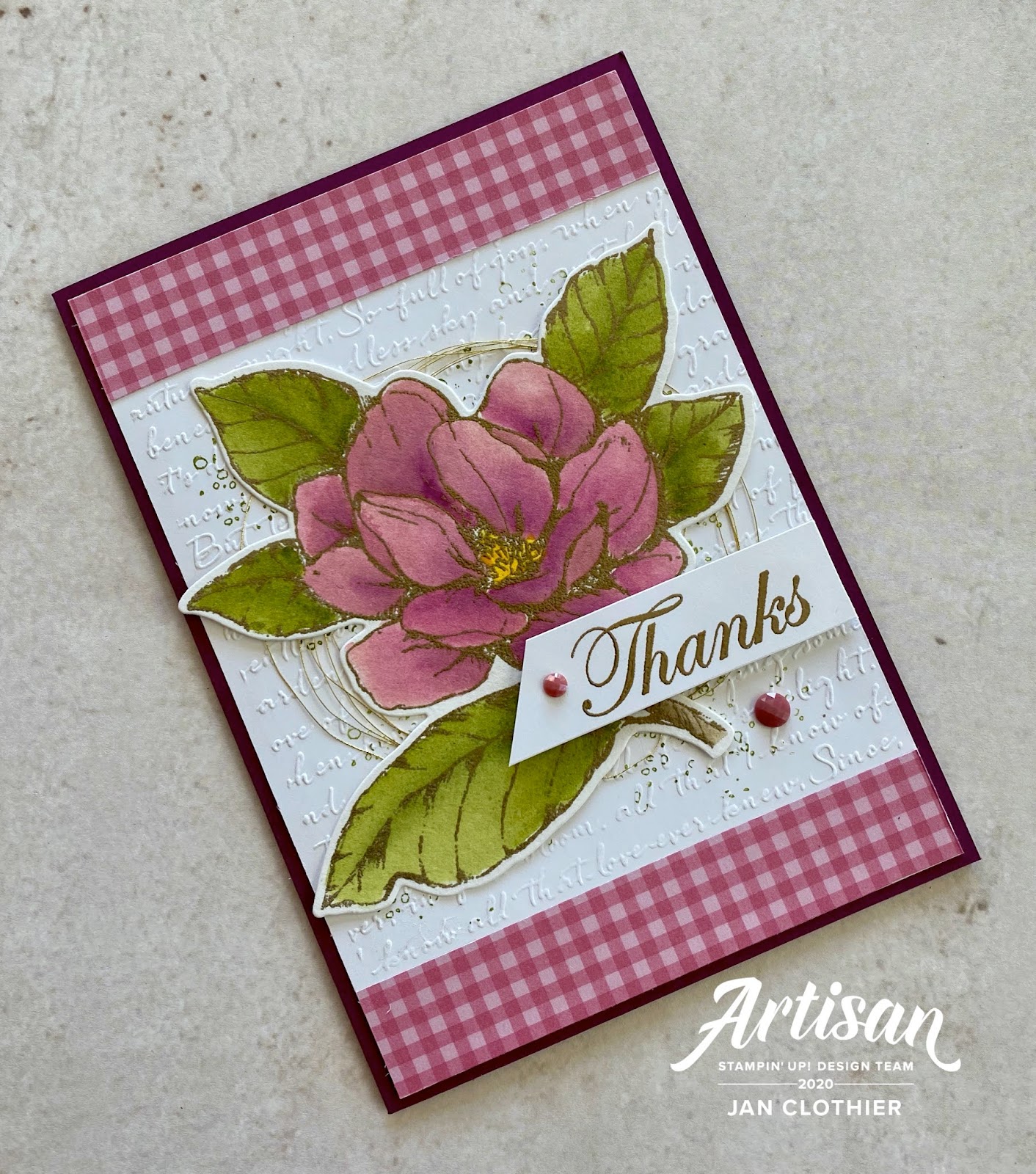 Thinking Stamping: Good Morning Magnolia for CTS371